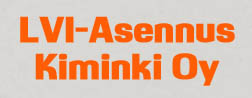 LVI-Asennus Kiminki Oy logo